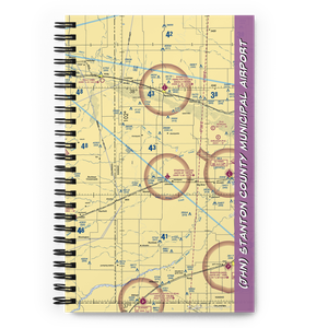 Stanton County Municipal Airport (JHN) VFR Sectional Notebook
