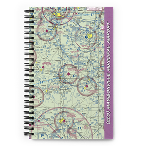 Madisonville Municipal Airport (2I0) VFR Sectional Notebook