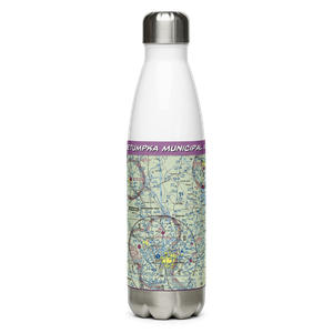 Wetumpka Municipal Airport (08A) VFR Sectional Water Bottle