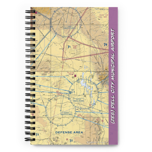 Dell City Municipal Airport (2E5) VFR Sectional Notebook