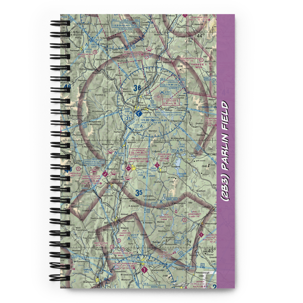 Parlin Field (2B3) VFR Sectional Notebook 