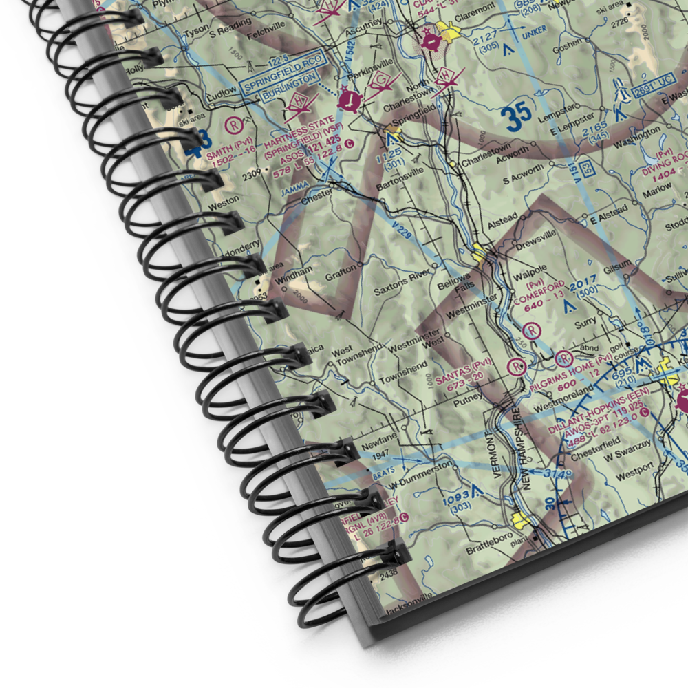 Parlin Field (2B3) VFR Sectional Notebook 