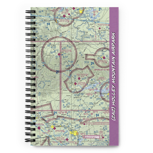 Holley Mountain Airpark (2A2) VFR Sectional Notebook