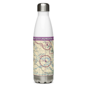 Loup City Municipal Airport (0F4) VFR Sectional Water Bottle