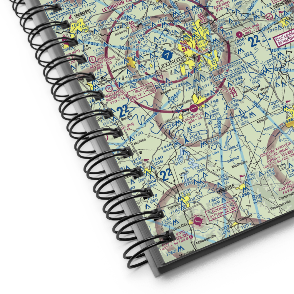 Georgetown-Scott County Regional Airport (27K) VFR Sectional Notebook 