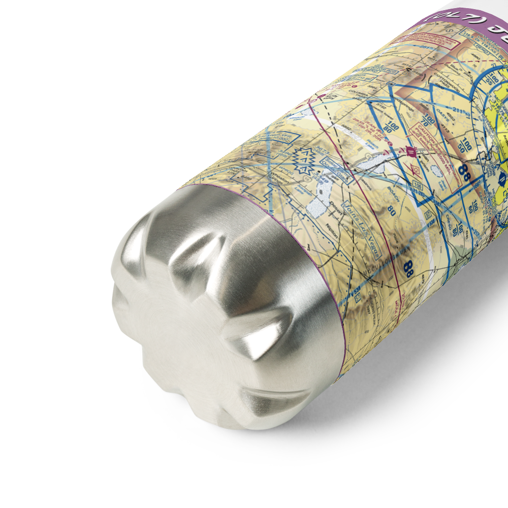 Jean Airport (0L7) VFR Sectional Water Bottle 