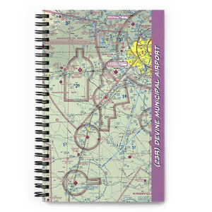 Devine Municipal Airport (23R) VFR Sectional Notebook