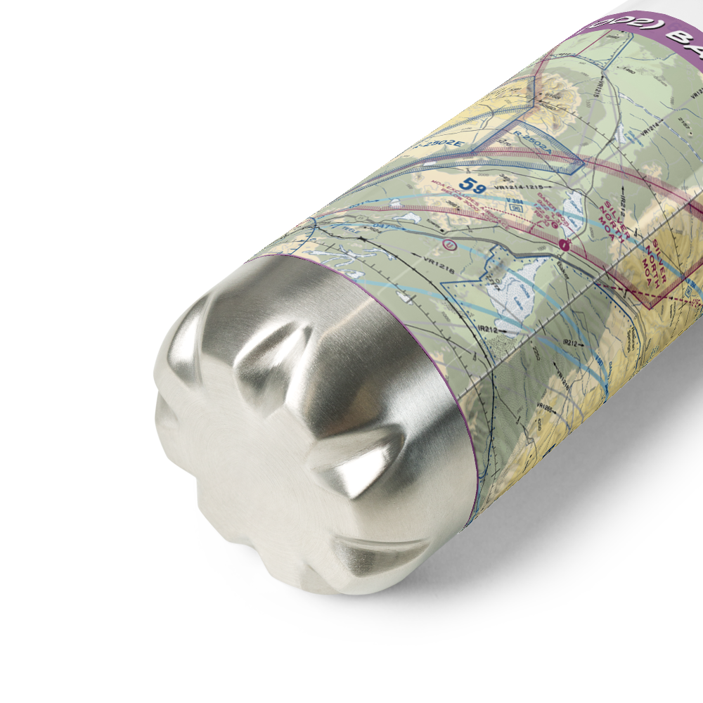 Baker Airport (0O2) VFR Sectional Water Bottle 