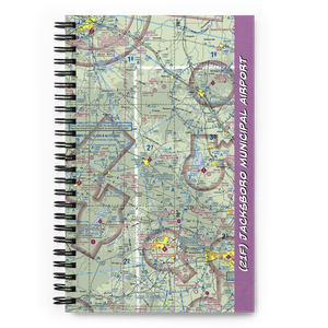 Jacksboro Municipal Airport (21F) VFR Sectional Notebook