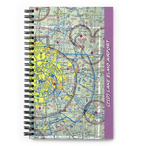 Lake Elmo Airport (21D) VFR Sectional Notebook