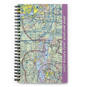 Rouses Point Seaplane Base (K21) VFR Sectional Notebook