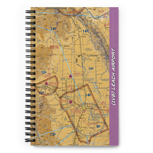 Leach Airport (1V8) VFR Sectional Notebook