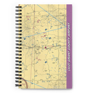 Grant County Airport (1V2) VFR Sectional Notebook