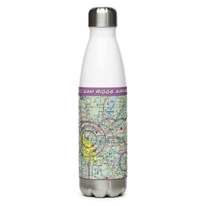 Sam Riggs Airpark (K11) VFR Sectional Water Bottle
