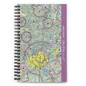 Kestrel Airpark (1T7) VFR Sectional Notebook
