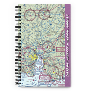 Bay Minette Municipal Airport (1R8) VFR Sectional Notebook