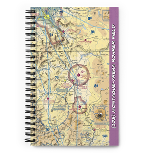 Montague-Yreka Rohrer Field (1O5) VFR Sectional Notebook