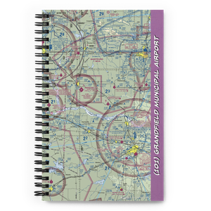 Grandfield Municipal Airport (1O1) VFR Sectional Notebook