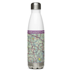 Cook County Airport (15J) VFR Sectional Water Bottle