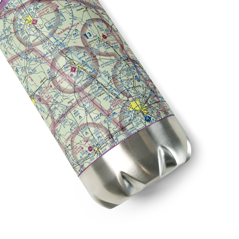 Cook County Airport (15J) VFR Sectional Water Bottle 