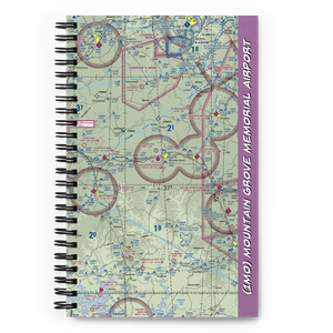 Mountain Grove Memorial Airport (1MO) VFR Sectional Notebook