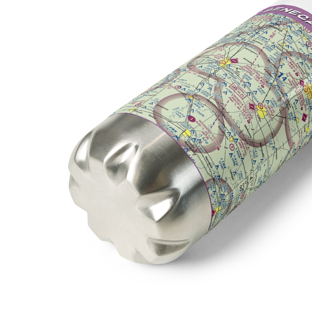Seneca County Airport (16G) VFR Sectional Water Bottle 