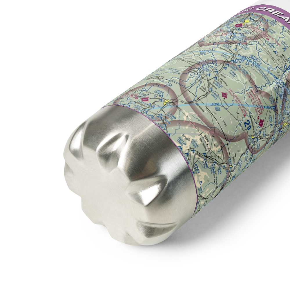 Mc Creary County Airport (18I) VFR Sectional Water Bottle 
