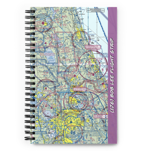 Bob Lee Flight Strip (1J6) VFR Sectional Notebook
