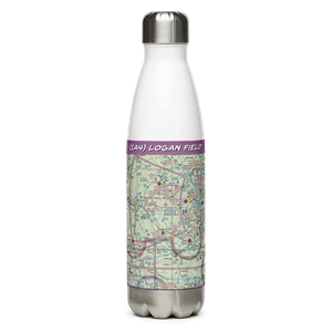 Logan Field (1A4) VFR Sectional Water Bottle
