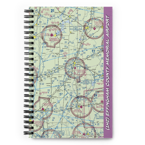 Effingham County Memorial Airport (1H2) VFR Sectional Notebook