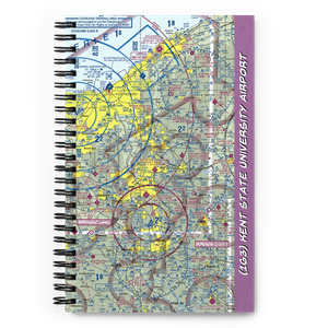Kent State University Airport (1G3) VFR Sectional Notebook