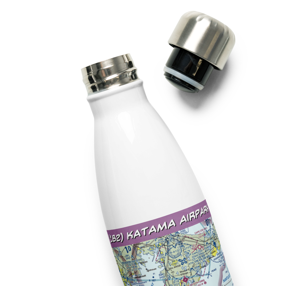 Katama Airpark (1B2) VFR Sectional Water Bottle 