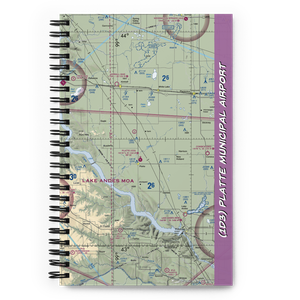 Platte Municipal Airport (1D3) VFR Sectional Notebook