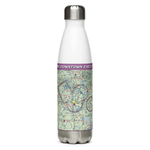 Ardmore Downtown Executive Airport (1F0) VFR Sectional Water Bottle