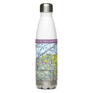 Elyria Airport (1G1) VFR Sectional Water Bottle