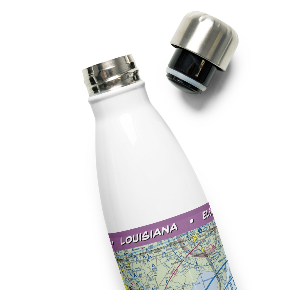 Port of South Louisiana Executive Regional Airport (APS) VFR Sectional Water Bottle 