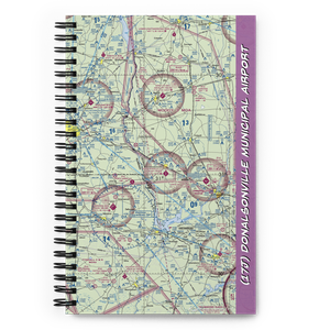 Donalsonville Municipal Airport (17J) VFR Sectional Notebook