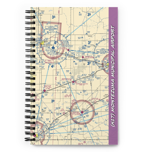 Montezuma Municipal Airport (K17) VFR Sectional Notebook