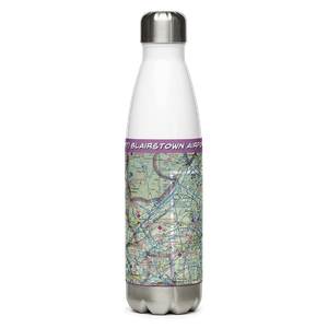 Blairstown Airport (1N7) VFR Sectional Water Bottle