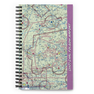 Carl Folsom Airport (14J) VFR Sectional Notebook