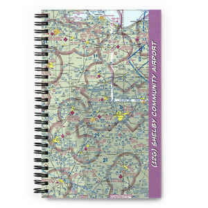 Shelby Community Airport (12G) VFR Sectional Notebook