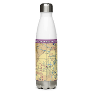 Mud Lake/West Jefferson County/ Airport (1U2) VFR Sectional Water Bottle