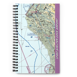 Shelter Cove Airport (0Q5) VFR Sectional Notebook