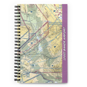 Baker Airport (0O2) VFR Sectional Notebook