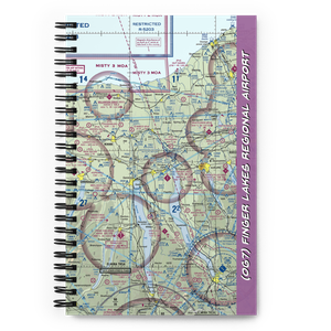 Finger Lakes Regional Airport (0G7) VFR Sectional Notebook