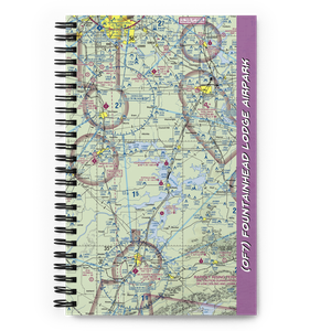 Fountainhead Lodge Airpark (0F7) VFR Sectional Notebook