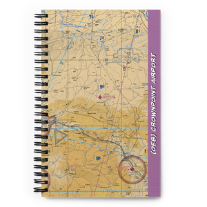 Crownpoint Airport (0E8) VFR Sectional Notebook