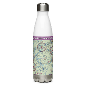 Holly Grove Municipal Airport (2A6) VFR Sectional Water Bottle