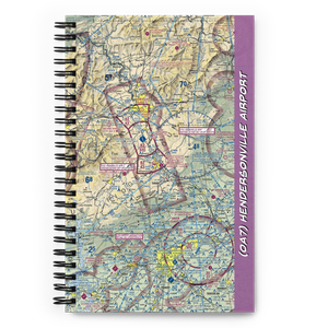 Hendersonville Airport (0A7) VFR Sectional Notebook