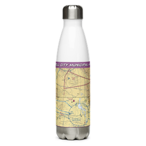 Dell City Municipal Airport (2E5) VFR Sectional Water Bottle